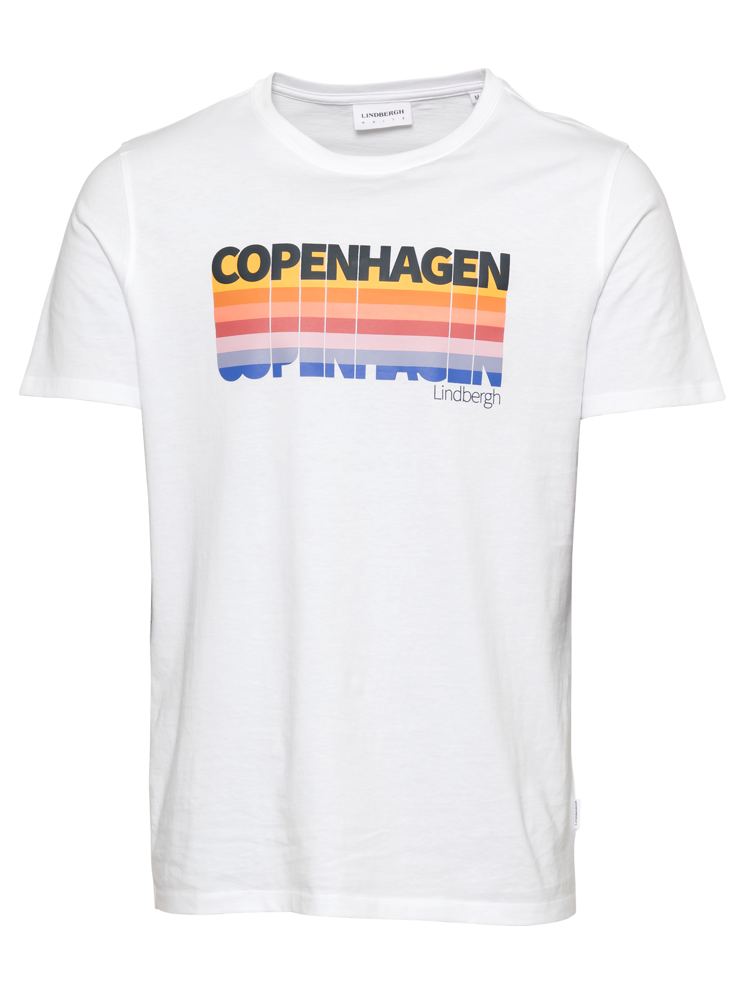 T-Shirt Copenhagen Lindbergh en Blanc 