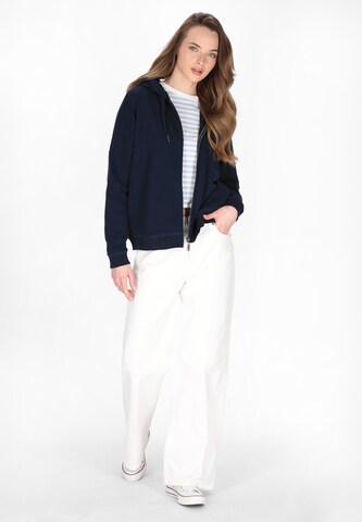 DreiMaster Maritim Sweat jacket 'Maritim' in Blue