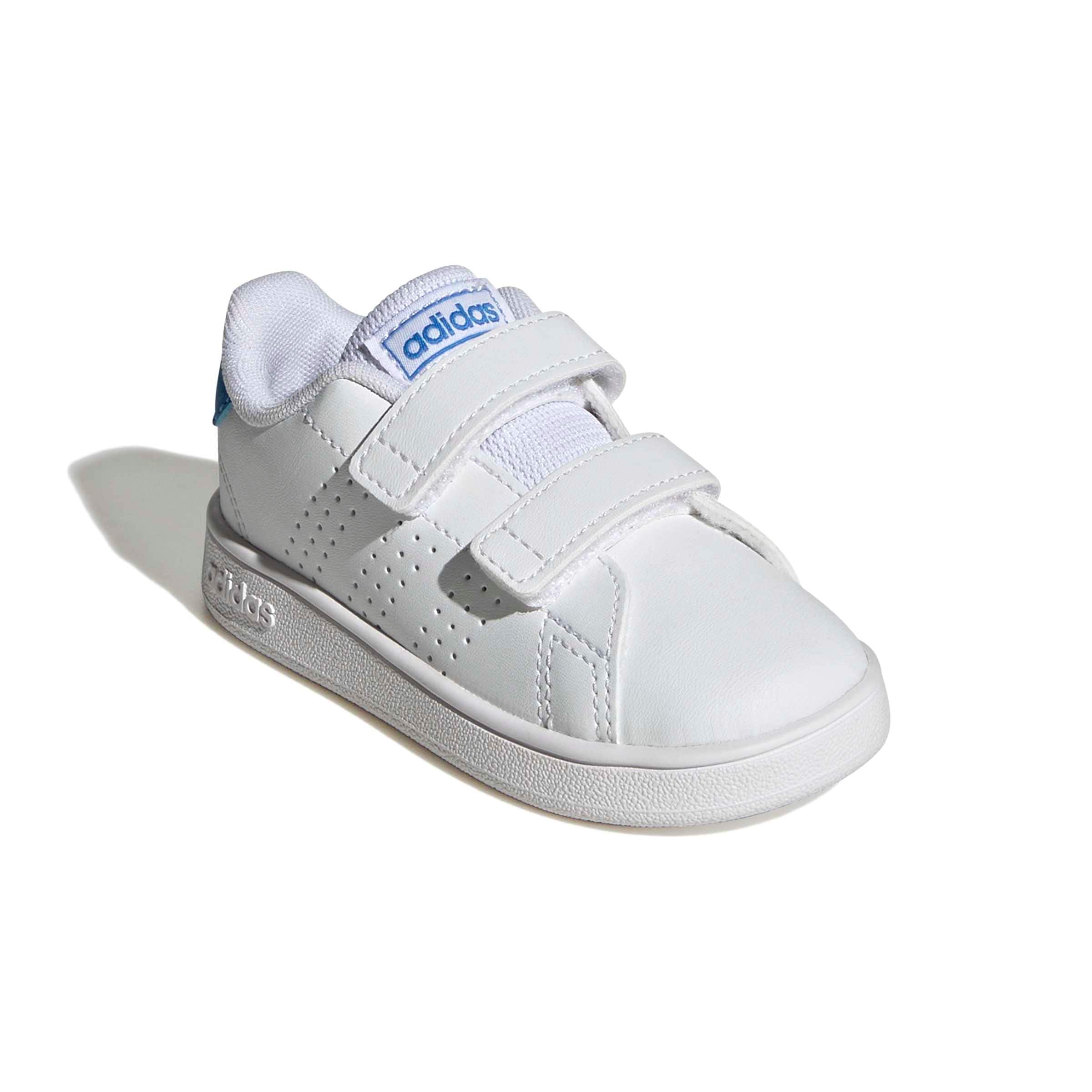 balta ADIDAS ORIGINALS Sportbačiai 'ADVANTAGE': priekis