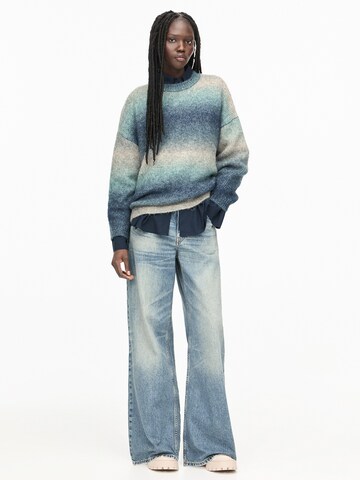Pullover di Pull&Bear in blu: frontale