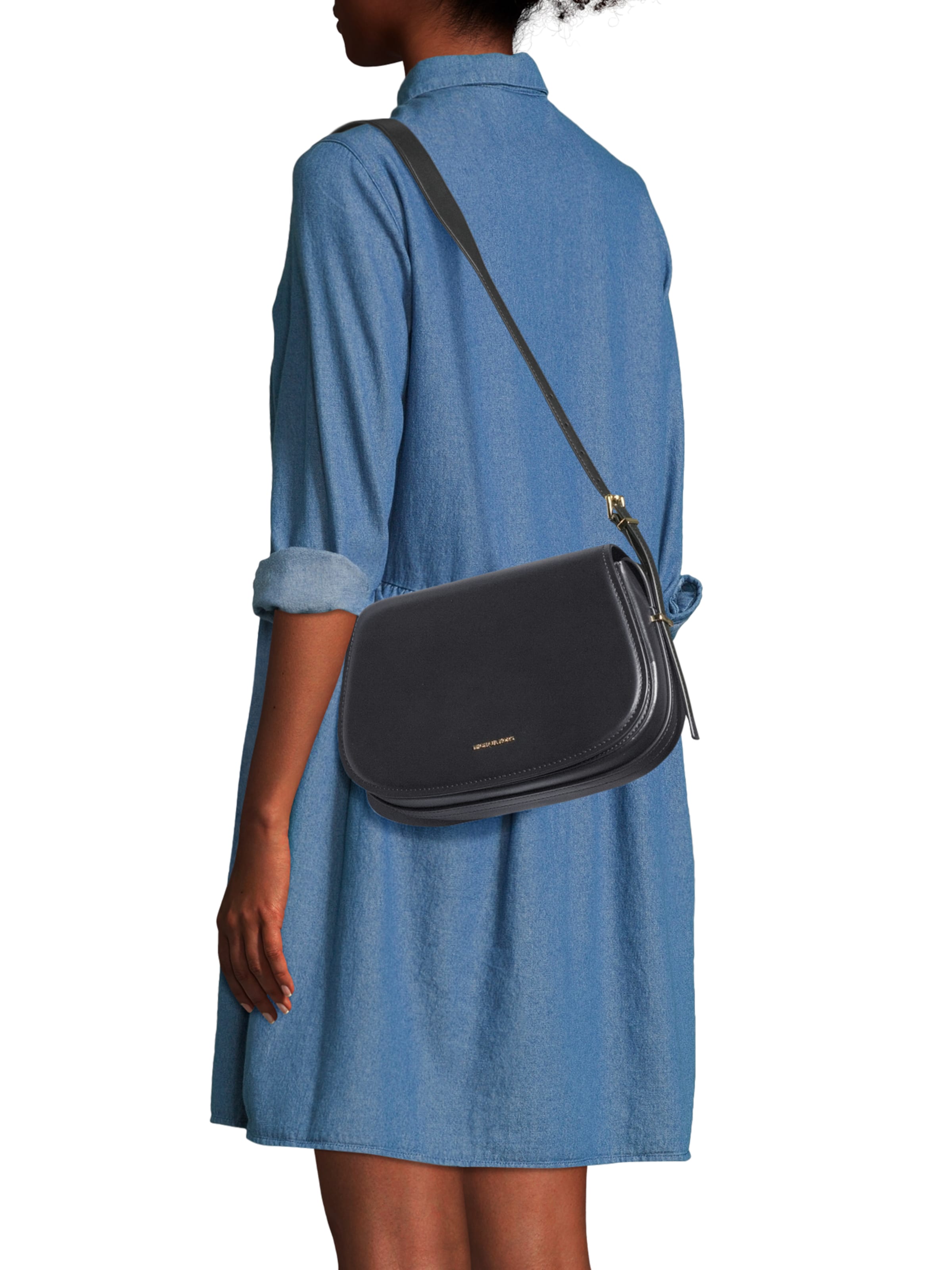 MICHAEL Michael Kors Чанта с презрамки в черно