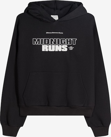 Bershka Collegepaita värissä musta: etupuoli