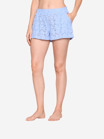 JOOP! Jeans Pyjamabroek 'Allover Lace' in Blauw: voorkant