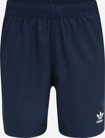 ADIDAS ORIGINALS Badeshorts 'Adicolor Essentials Solid' in Blau: predná strana