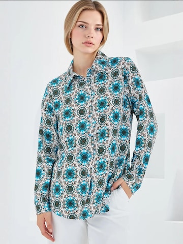 Chemisier Bigdart en bleu