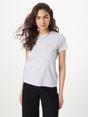 Maison Labiche - Camiseta en gris: frente