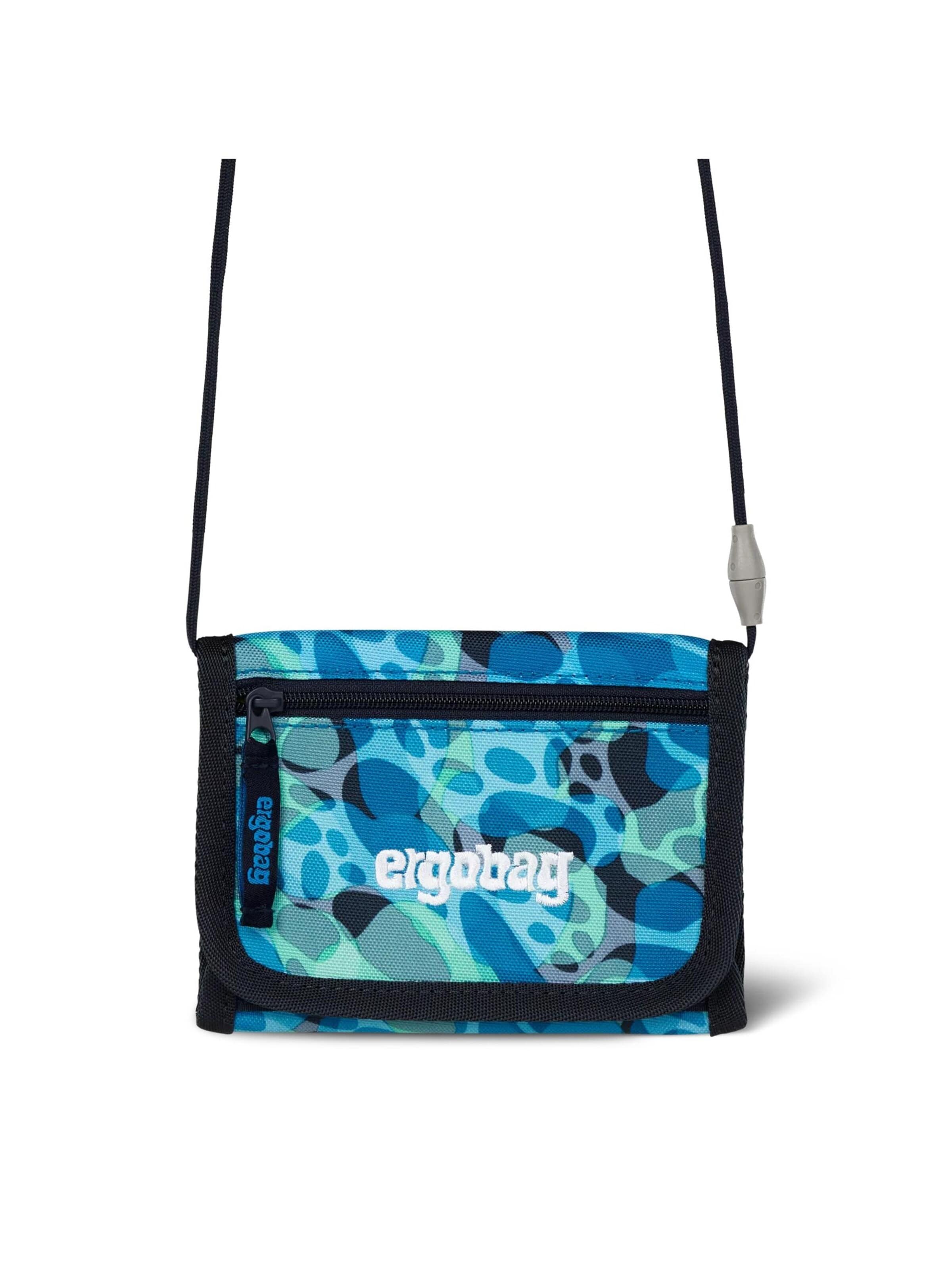 ergobag Wallet 'Brustbeutel Brustbeutel' in Blue: front