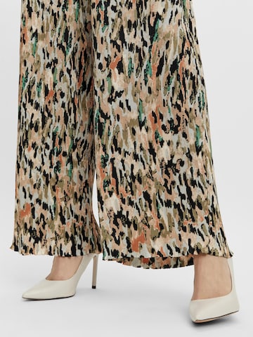 Y.A.S Wide leg Pants 'Cantha' in Beige