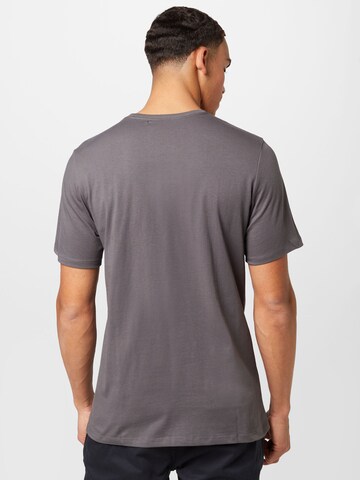 Hurley Sportshirt 'EXPLORE MOUNTAIN' in Grau