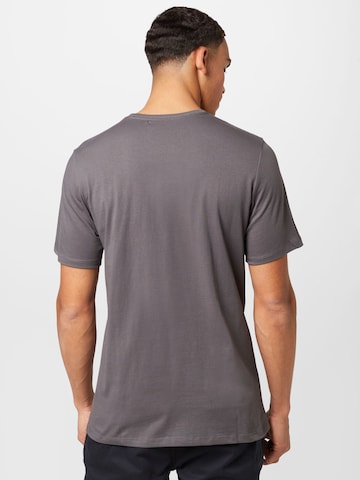 Hurley Funkcionalna majica 'EXPLORE MOUNTAIN' | siva barva