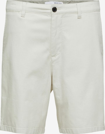 SELECTED HOMME Chino Pants 'Felix' in White: front