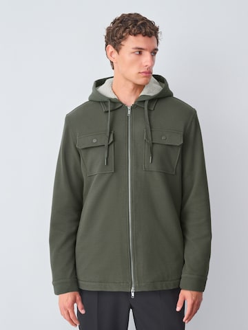 Next Kurtka przejściowa w kolorze zielony: przód