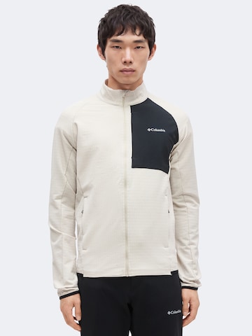COLUMBIA - Chaqueta polar funcional 'Superior Summit™' en gris: frente