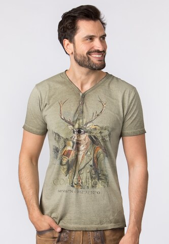 STOCKERPOINT Shirt in Brown: front