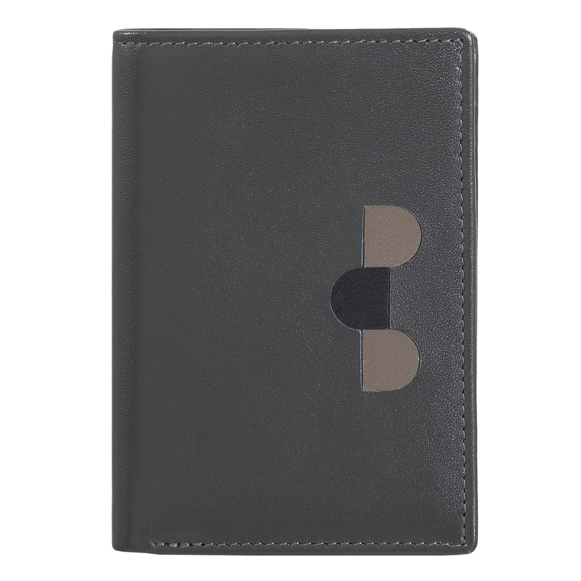 DuDu Wallet 'Capri' in Grey: front
