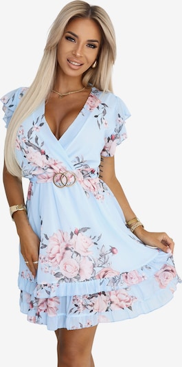 Numoco Sommerkleid 'Minikleid Patrizia' in hellblau, Produktansicht