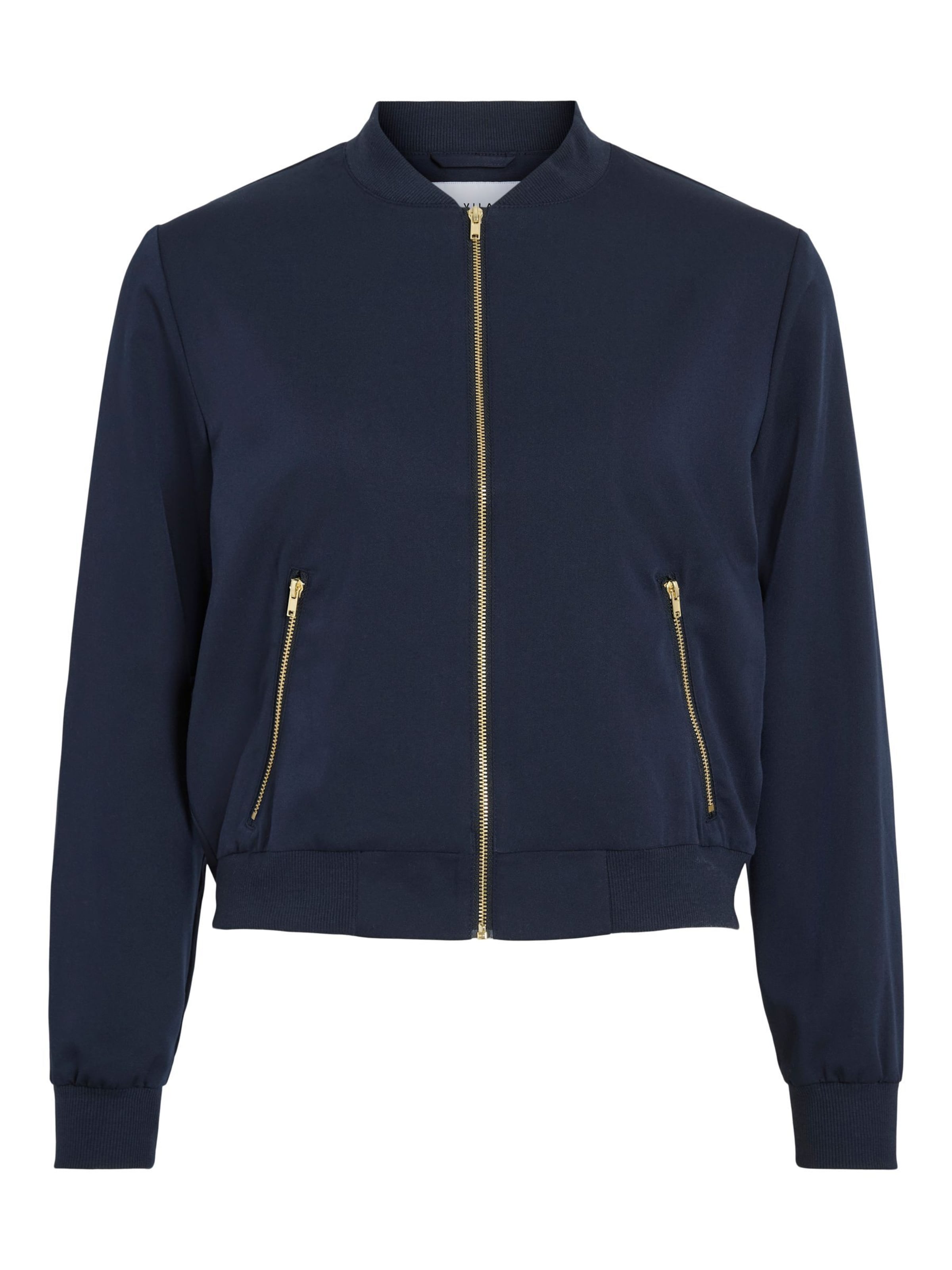 Vila Petite Overgangsjakke 'VIBubble' i mørkeblå, Produktvisning