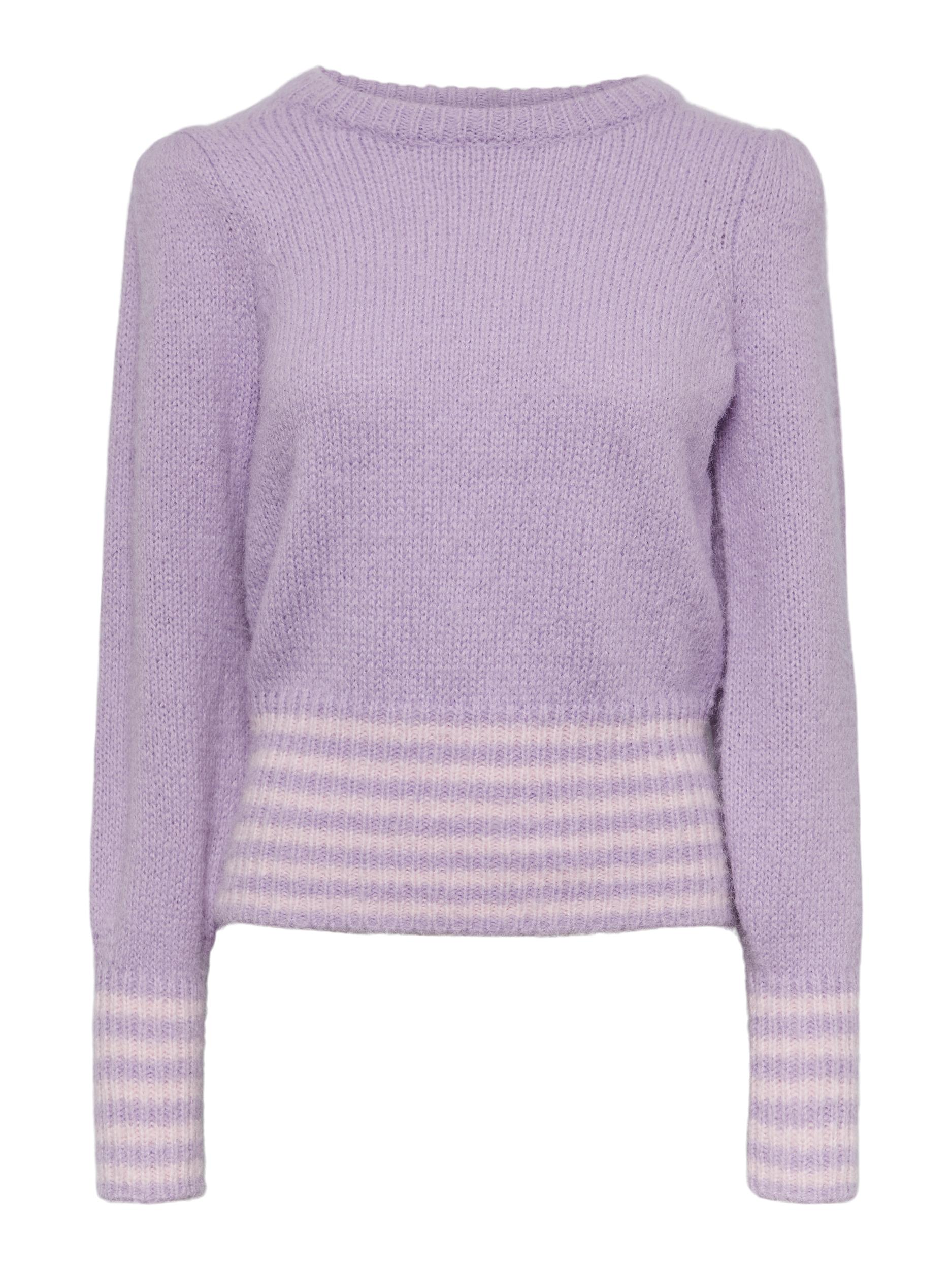 Pullover e cardigan Donna PIECES Pullover Hayan in Lilla Chiaro, Sambuco Pullover e cardigan Donna PIECES Pullover Hayan in Lilla Chiaro, Sambuco