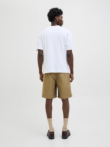 JACK & JONES Loosefit Shorts 'JPSTKARL' in Beige