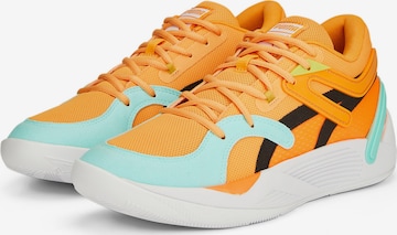 PUMA Спортни обувки 'TRC Blaze Court' в оранжево: отпред