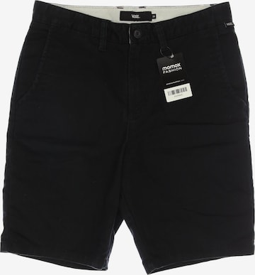 VANS Shorts in 29 in Black: front