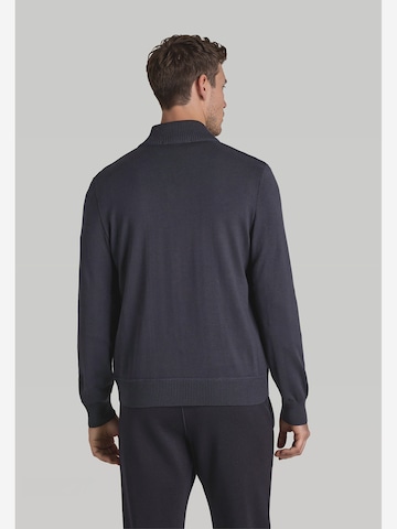 Vestes en maille MAERZ Muenchen en bleu : derrière