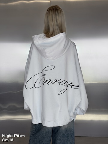 ENRAGE Sweatshirt 'SCRIPT' in Weiß
