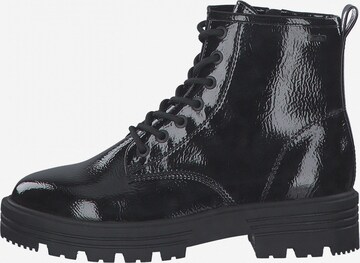 s.Oliver Lace-up bootie in Black