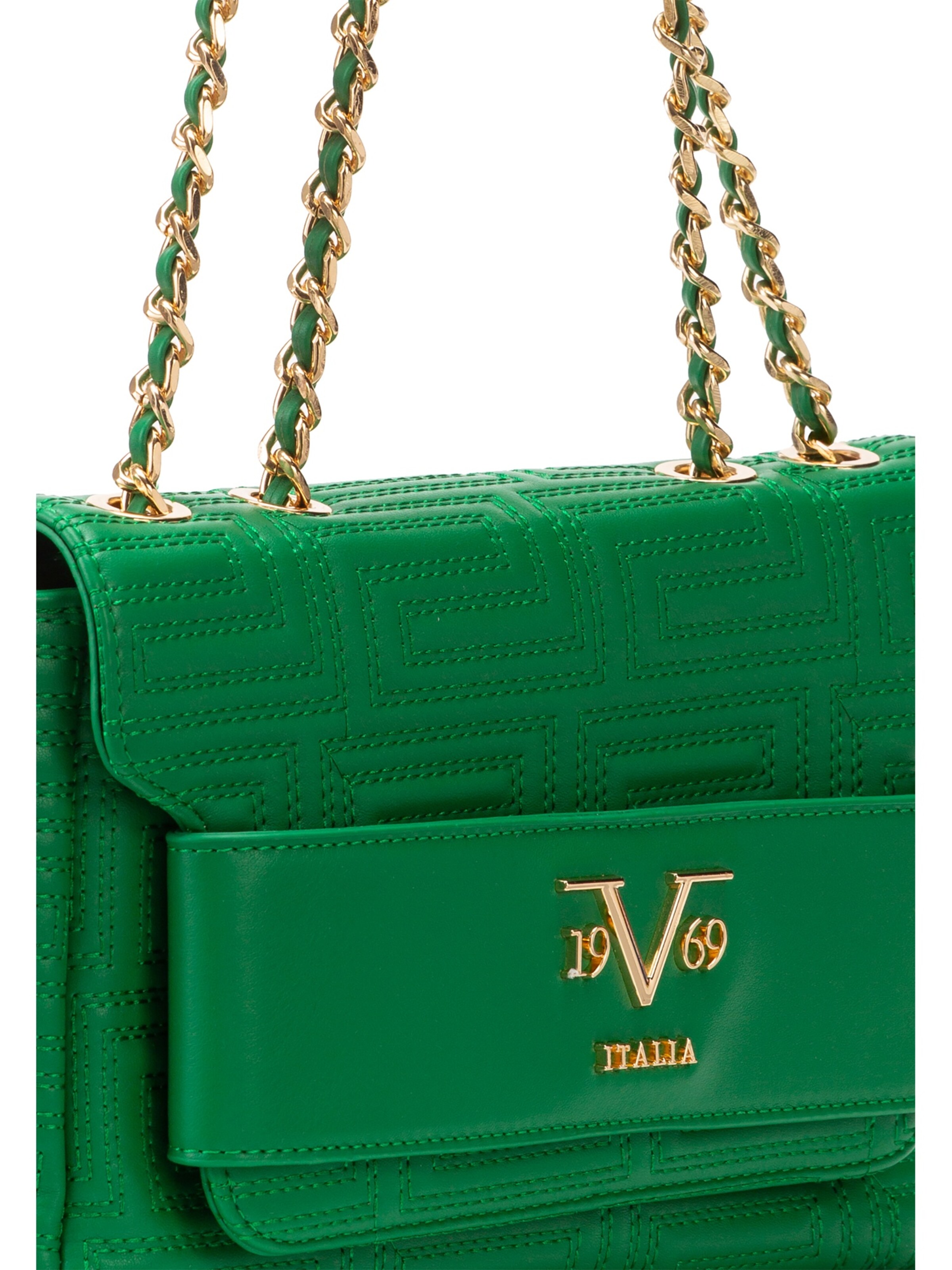 19V69 ITALIA Shoulder Bag 'Gaia Ornmt' in Green