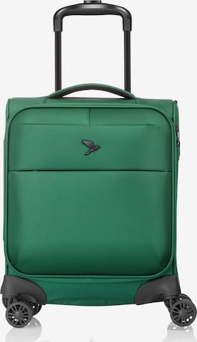 Pack Easy Trolley 'GoUp' in Grün: Vorderseite