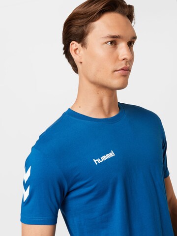 Hummel Functioneel shirt in Blauw