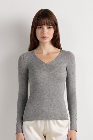 INTIMISSIMI Shirt 'Ultralight' in Grey: front