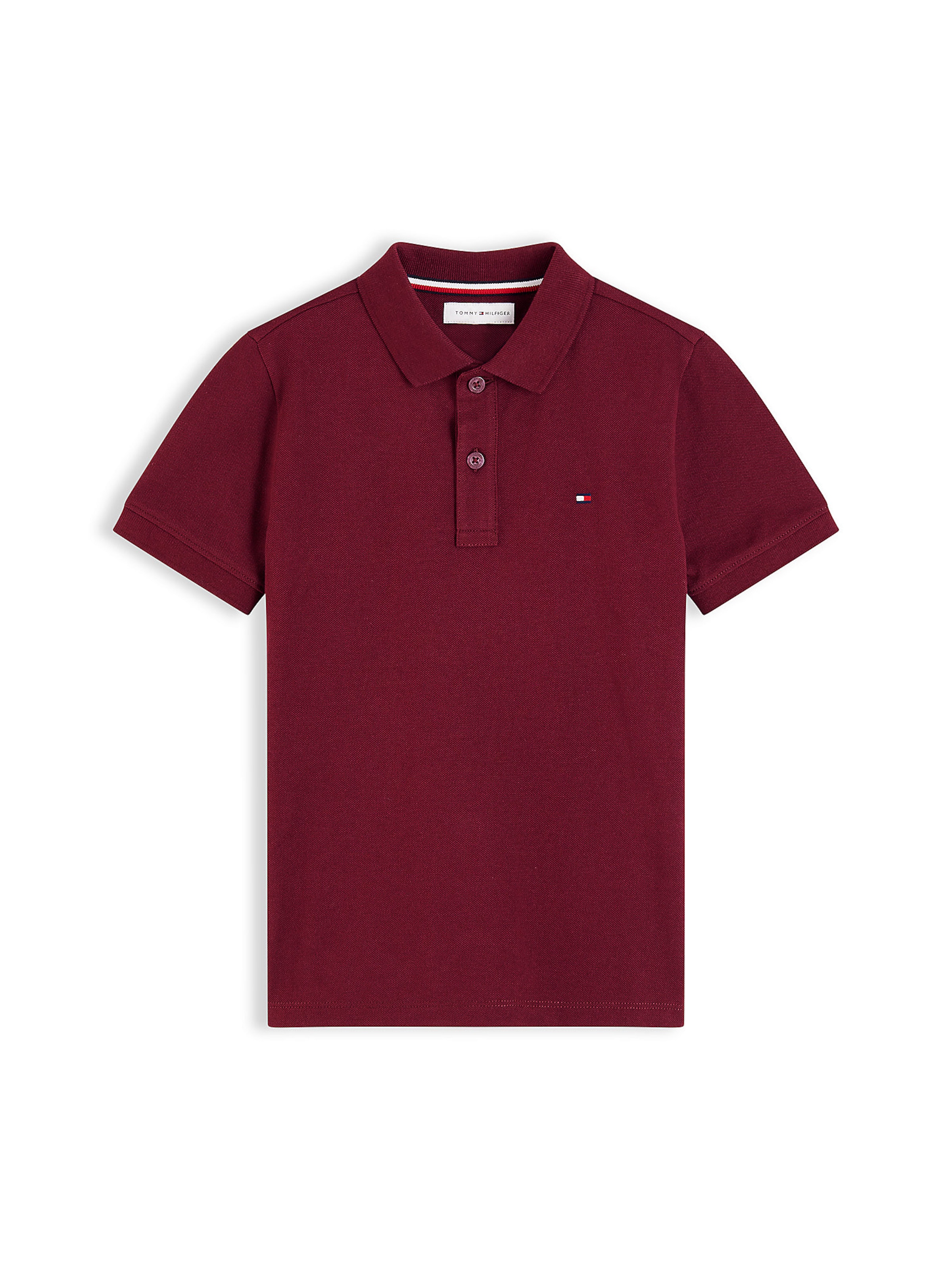 T-Shirt 'Essential' TOMMY HILFIGER en rouge : devant