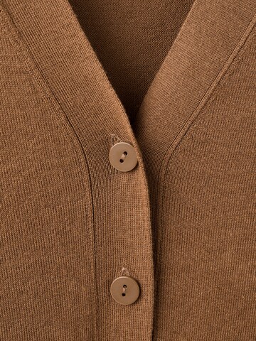 MANGO Kardigán 'LUCCAV' - barna