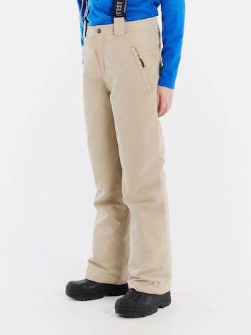 PROTEST Regular Workout Pants 'PRTSticks JR' in Brown