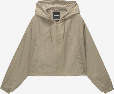 Pull&Bear Veste mi-saison en beige foncé, Vue avec produit