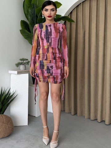 WOMAN VISION Kleid in Mischfarben