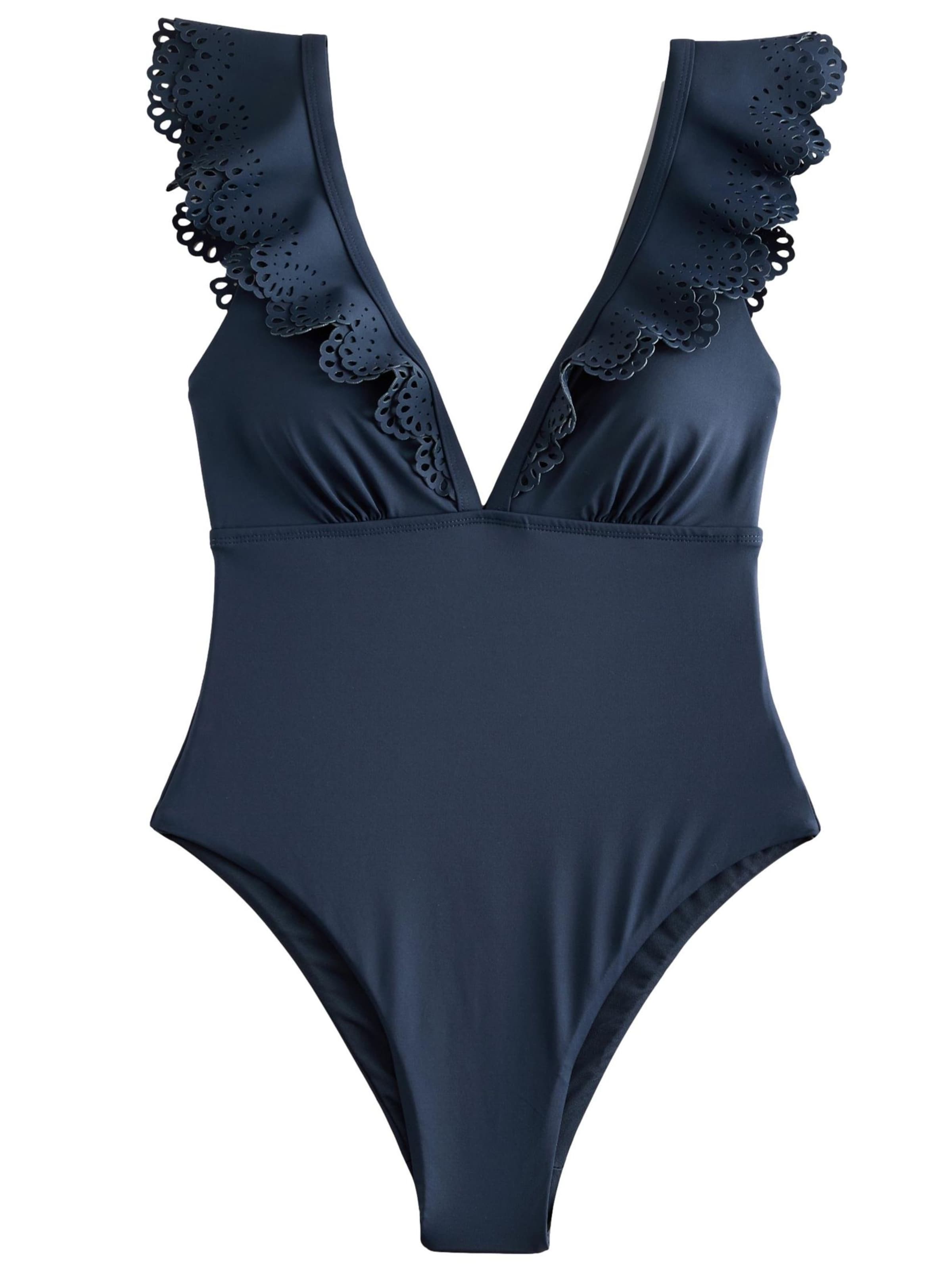 zils Next T-krekla Peldkostīms: no priekšpuses