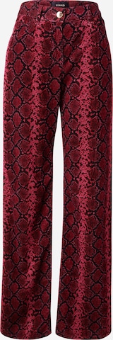 regular Pantaloni 'PINGU' di PINKO in rosso: frontale