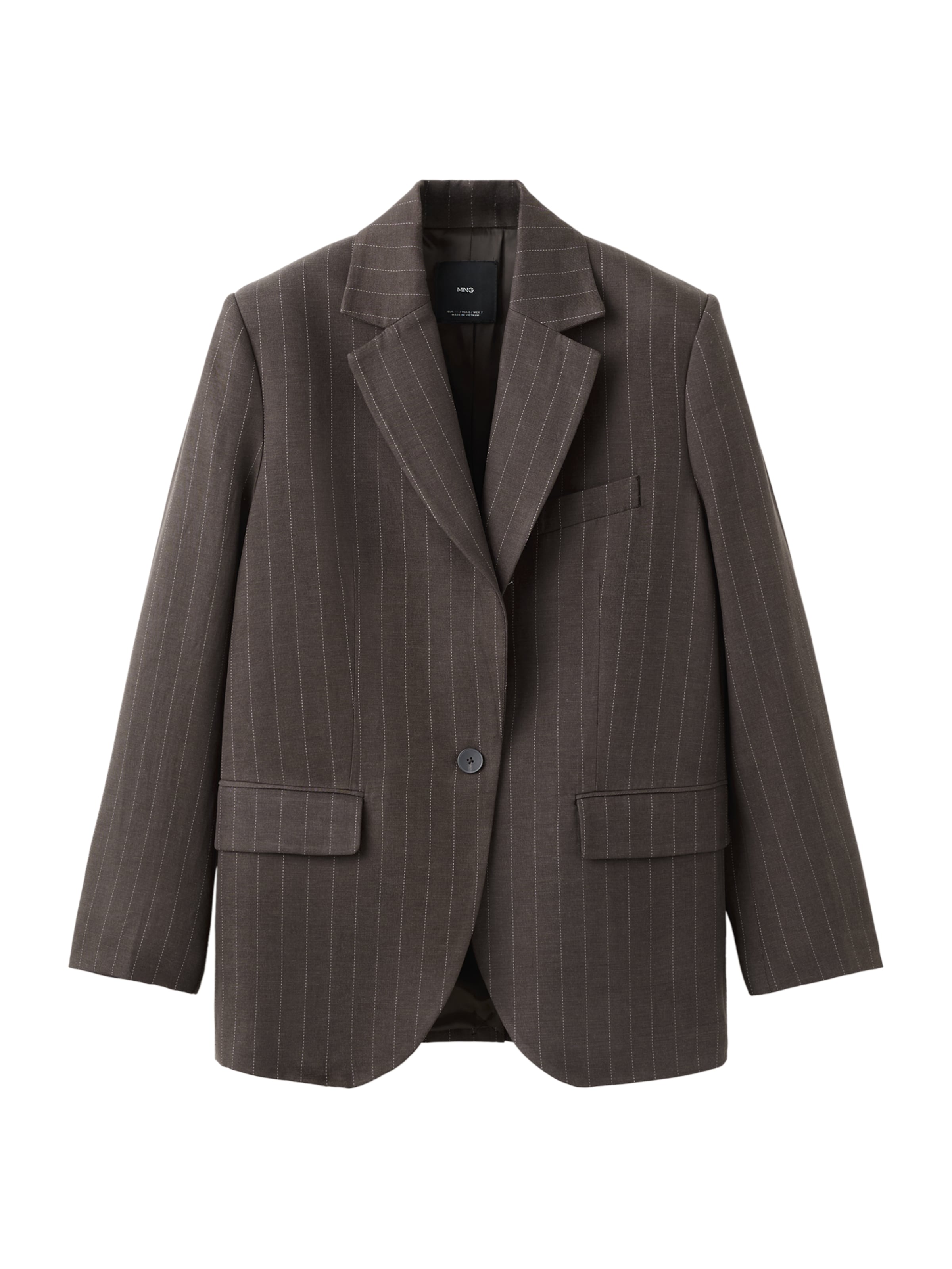 MANGO Bleiseri 'VBBALI' värissä ruskea: etupuoli