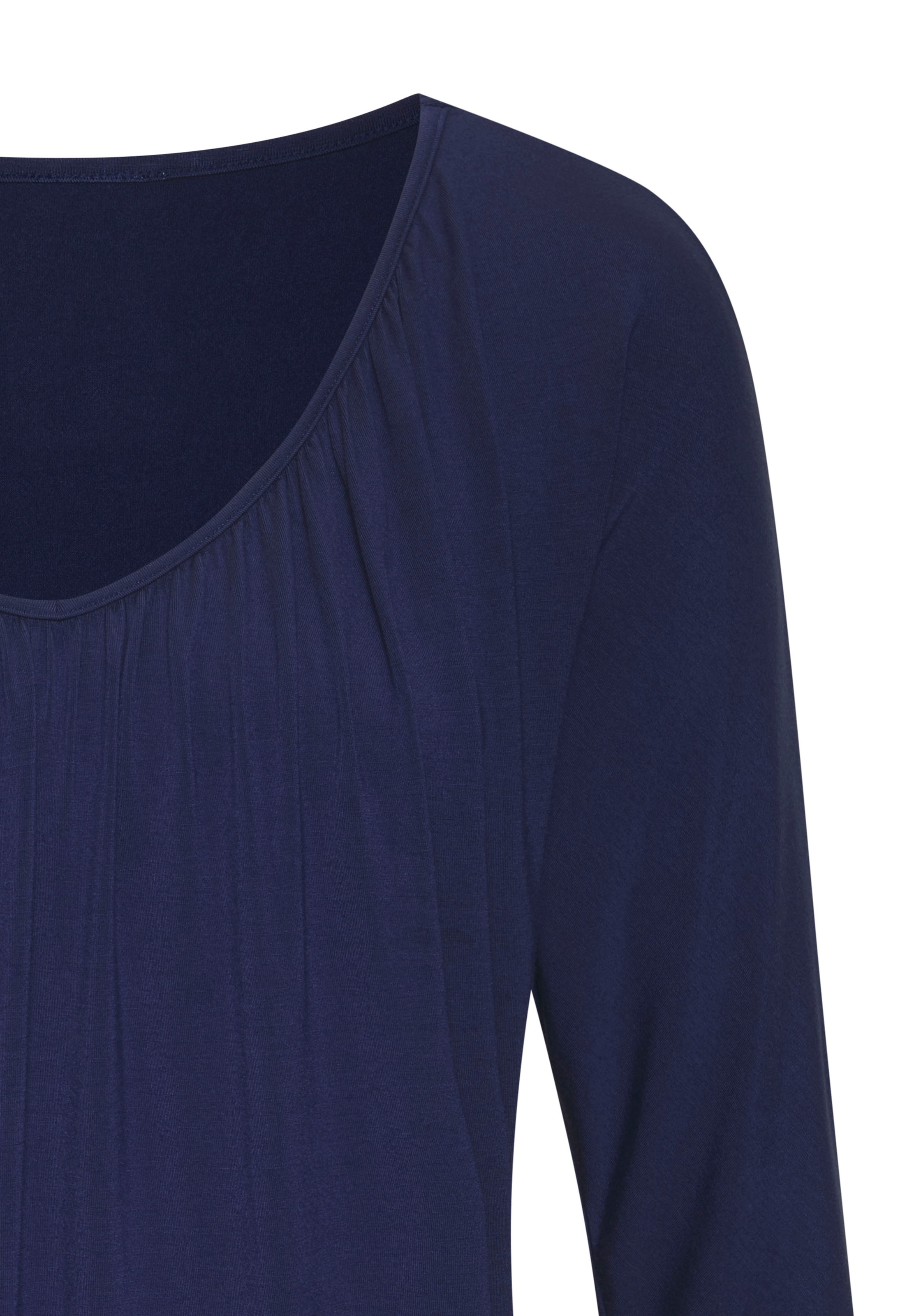 LASCANA T-shirt i blå