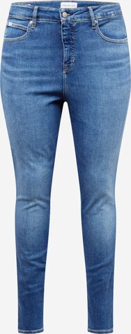 Skinny Jean Calvin Klein Jeans Curve en bleu : devant