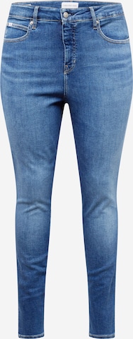 Calvin Klein Jeans Curve Skinny Farmer - kék: elől