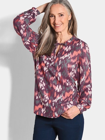 Goldner Blouse in Purple: front
