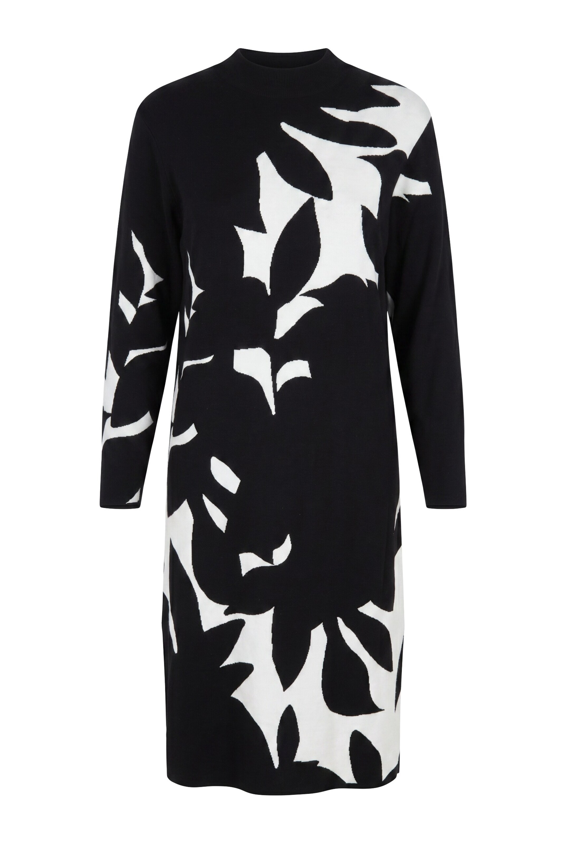 Ulla Popken Dress in Black: front