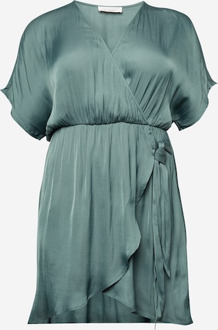 Guido Maria Kretschmer Curvy Collection Φόρεμα 'Eve' σε πράσινο: μπροστά