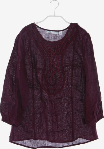 Amaryllis Apparel Blouse & Tunic in S in Red: front