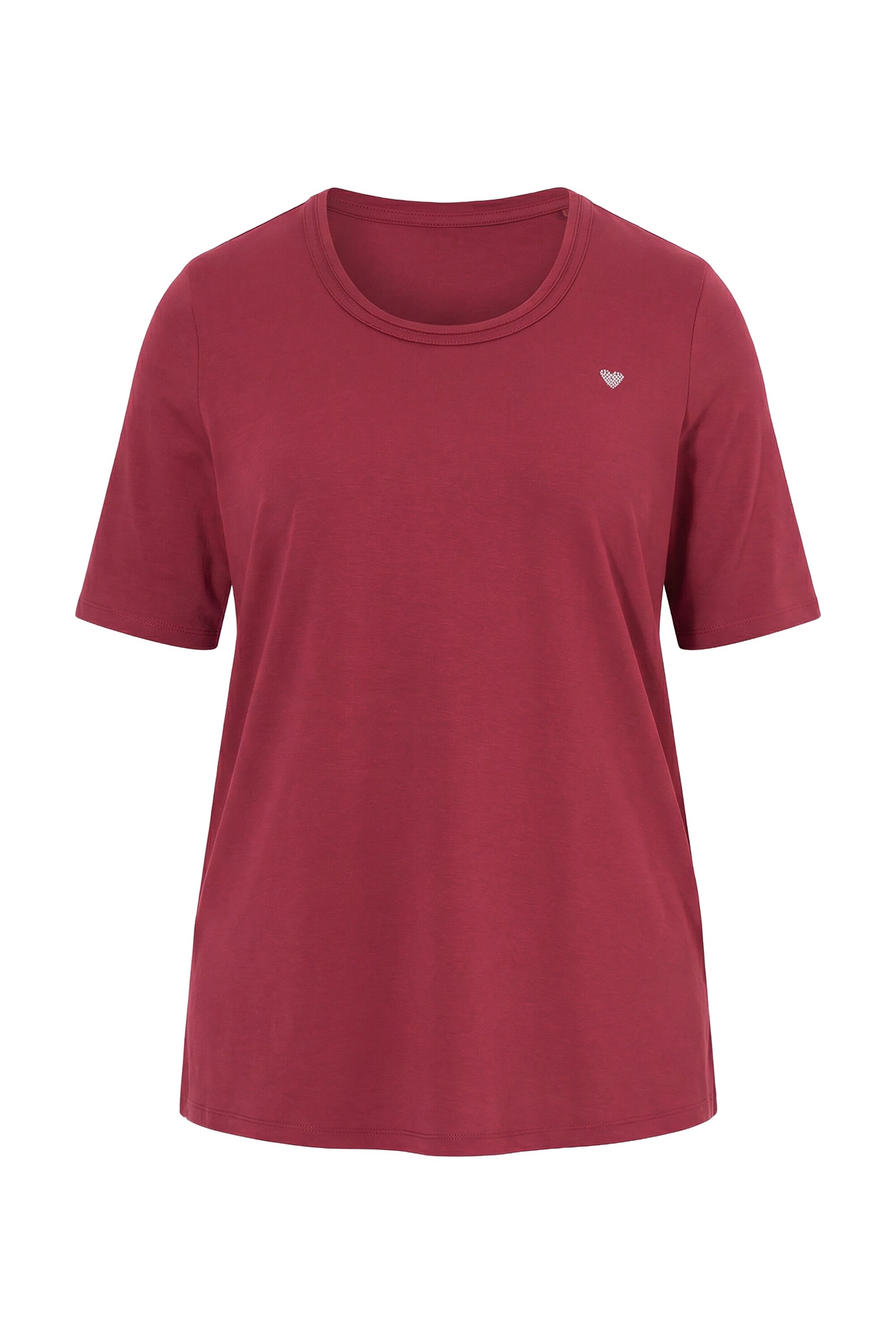 Ulla Popken Shirt in Rot: Vorderseite