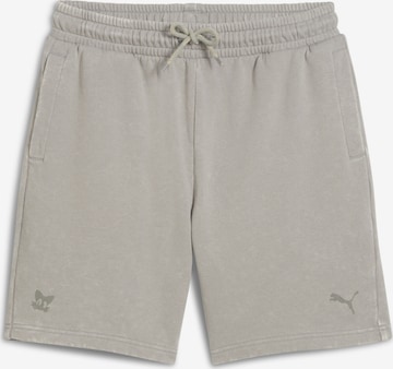 PUMA Regular Sports trousers in Grey: front