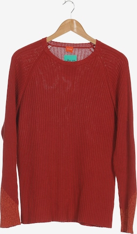 BOSS Orange Pullover S in Rot: Vorderseite